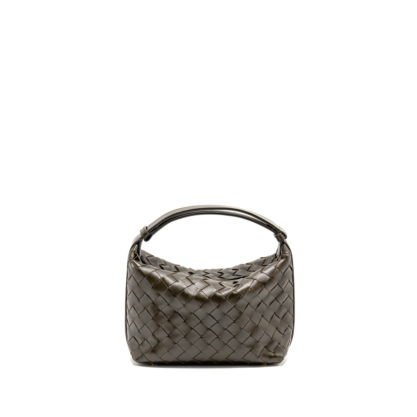 Bottega Veneta Wallace Bag Calfskin Kaki GHW