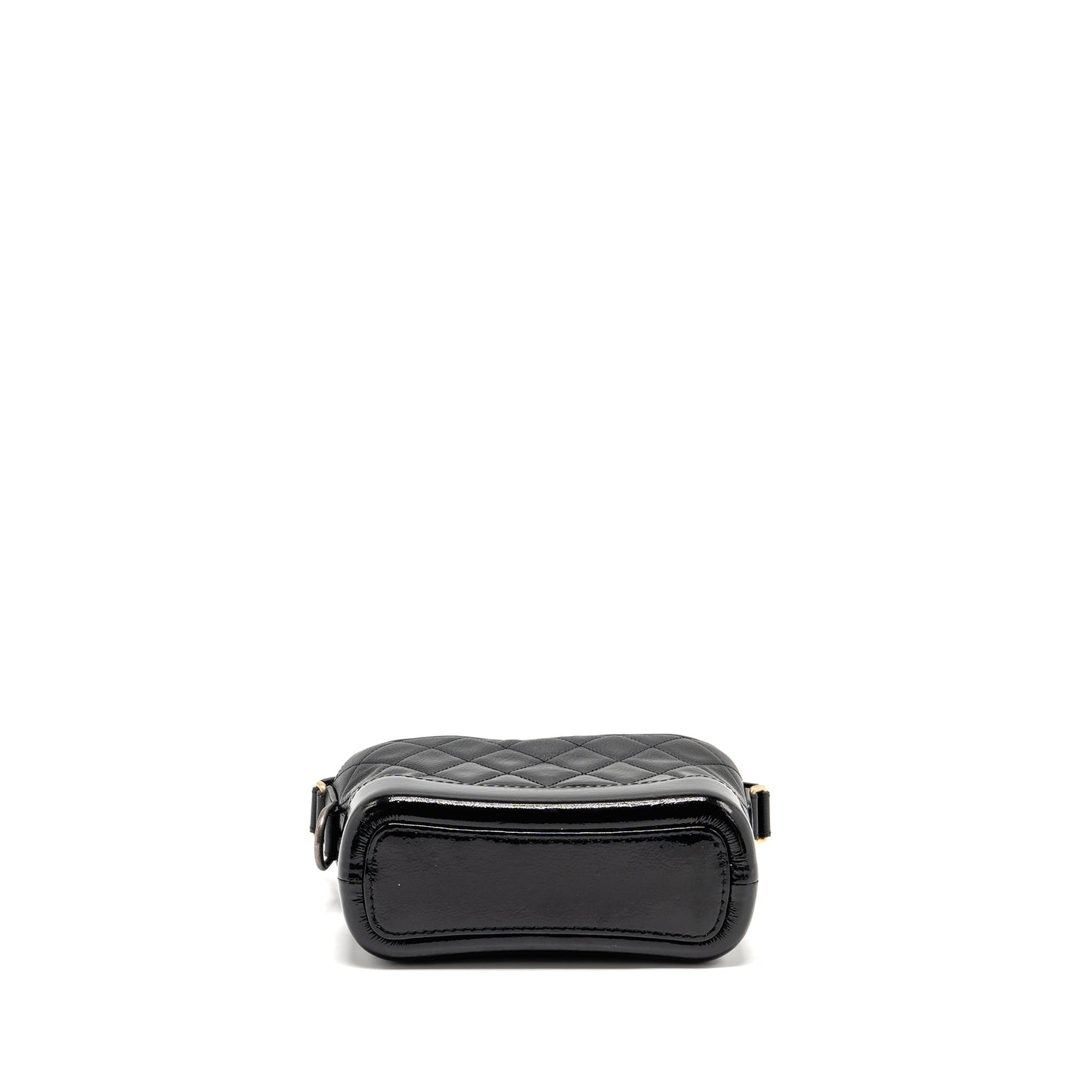Chanel Small Gabrielle Hobo Bag Goatskin/Patent Black Multicolour Hardware