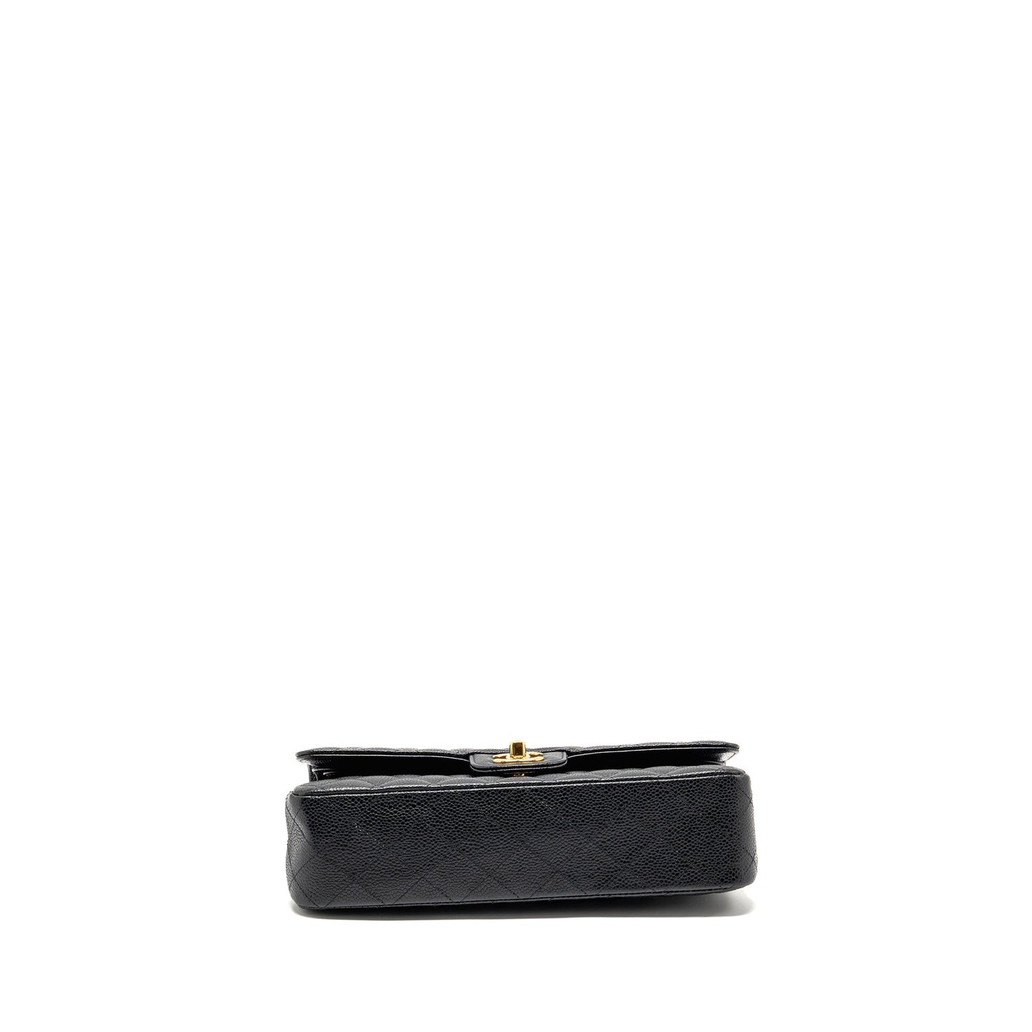 Chanel Medium Classic Double Flap Bag Caviar Black GHW