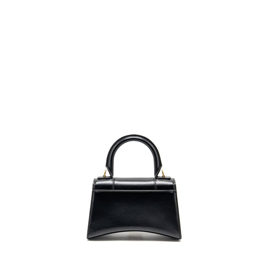 Balenciaga Hourglass Bag XS Calfskin Black GHW