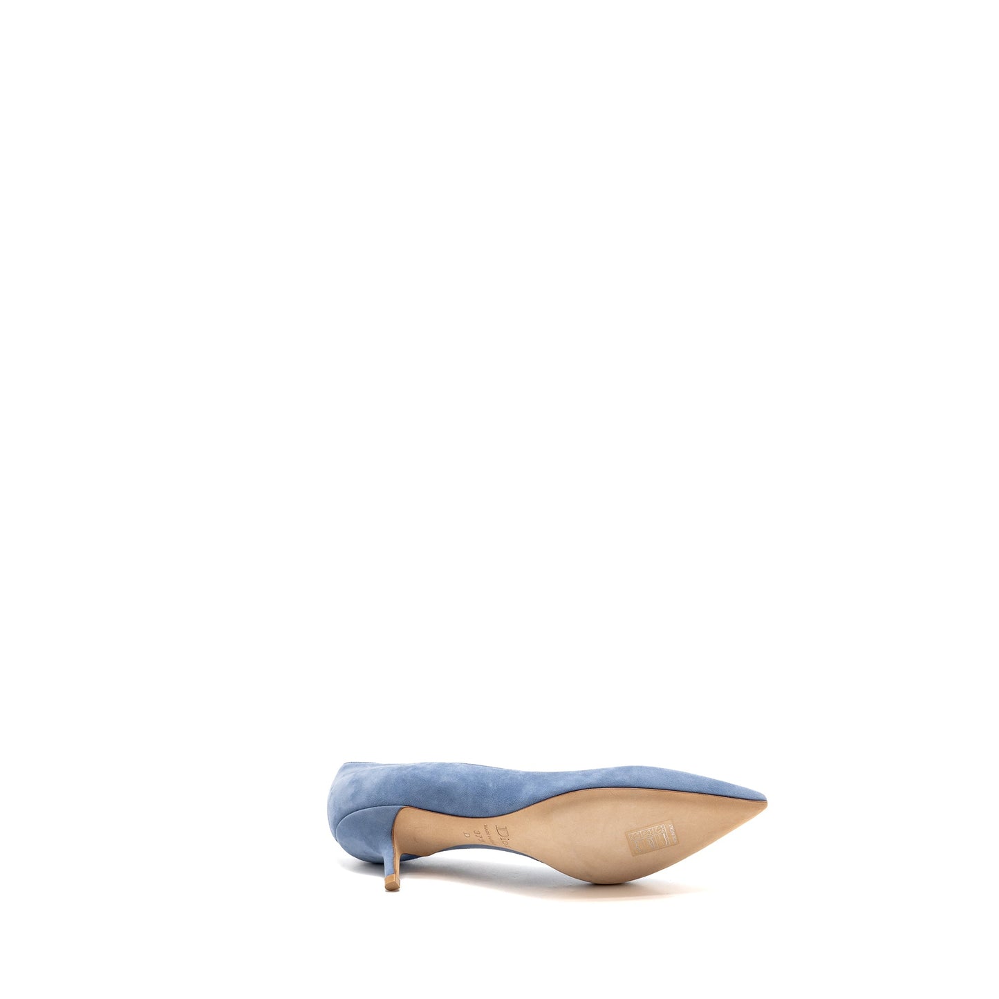 Dior Size 37.5 Pumps Suede Blue