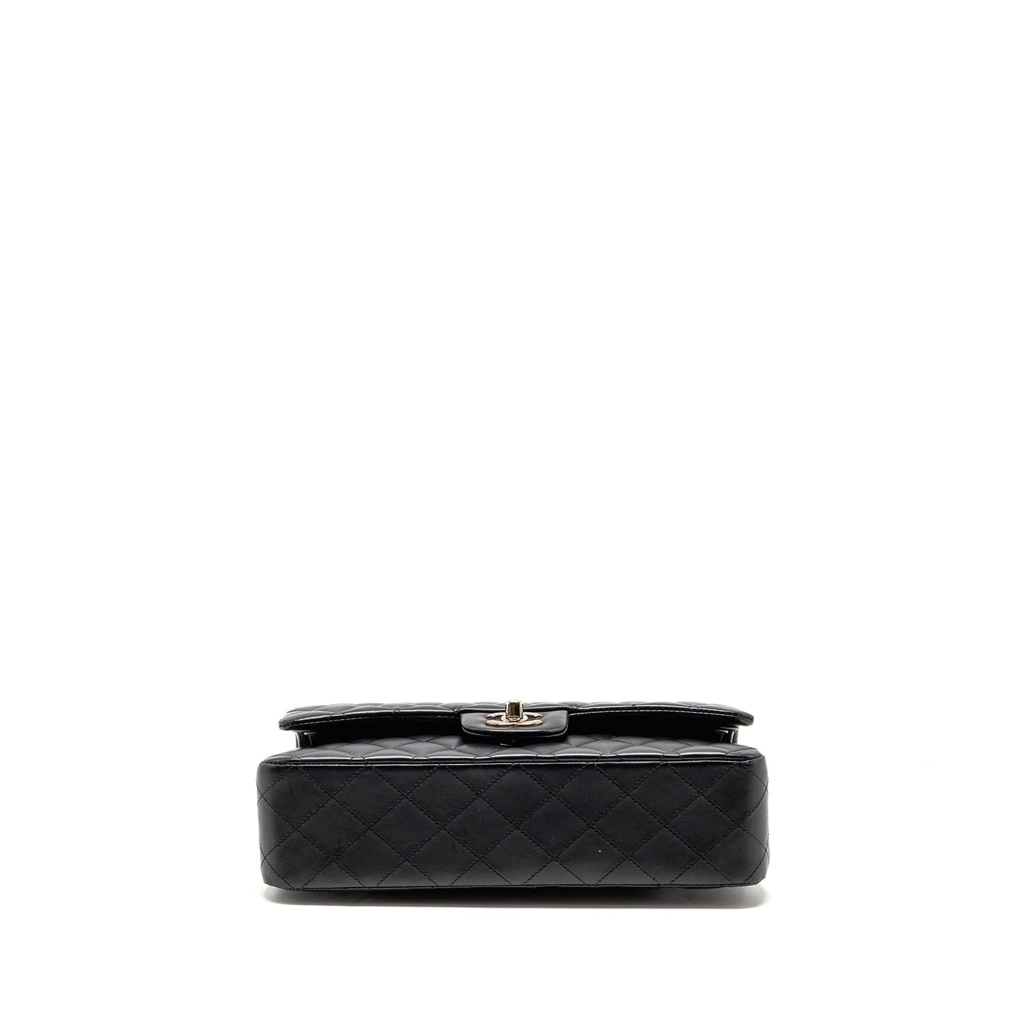Chanel Medium Classic Double Flap Bag lambskin Black SHW