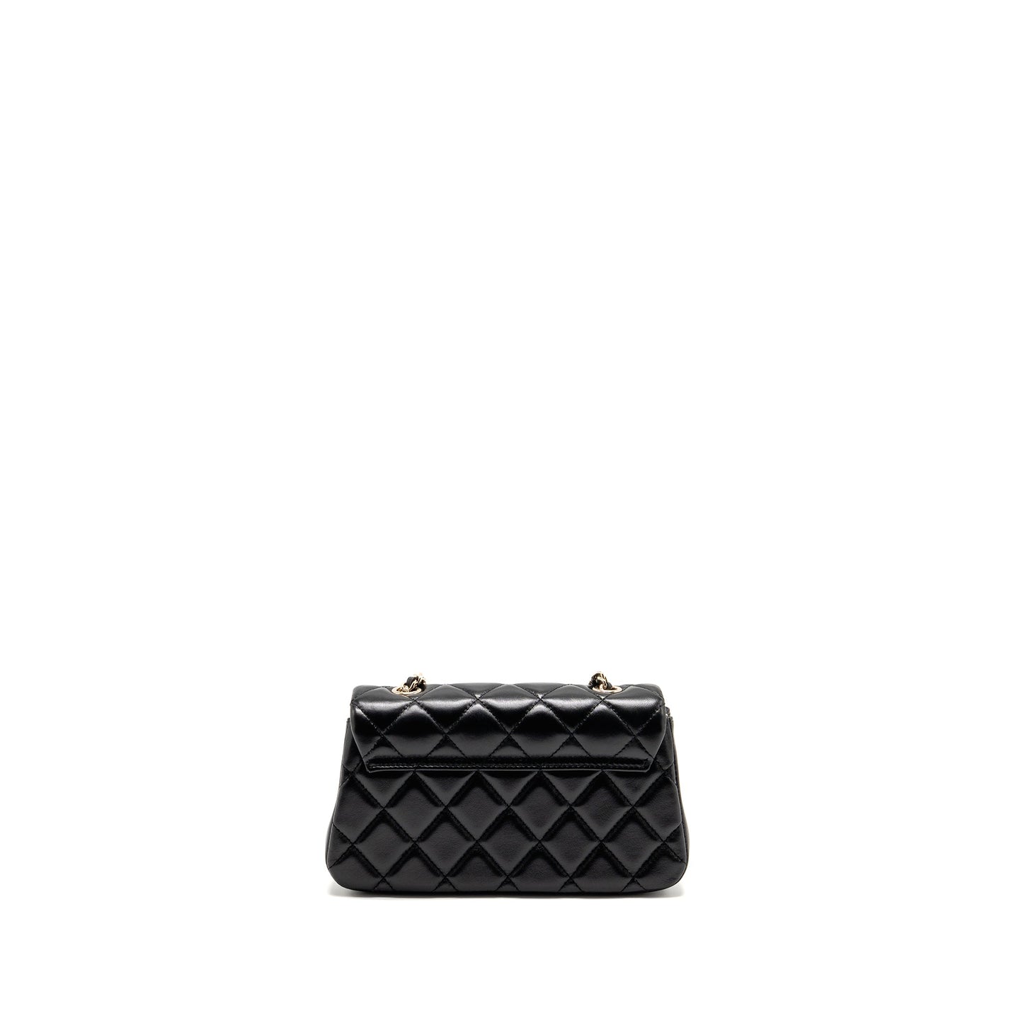 Chanel 25s Mini Flap Bag Lambskin Black GHW(microchip)