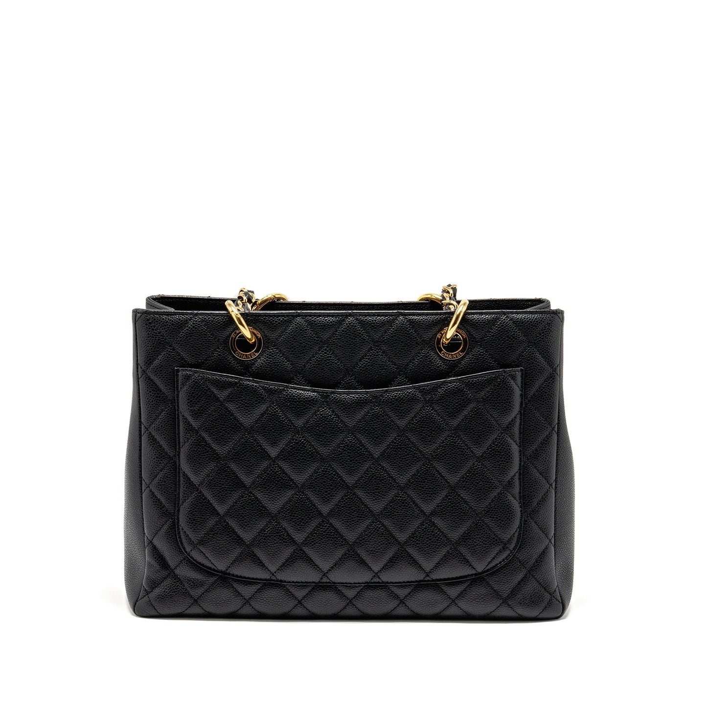 Chanel Grand Shopping Tote / GST Caviar Black GHW