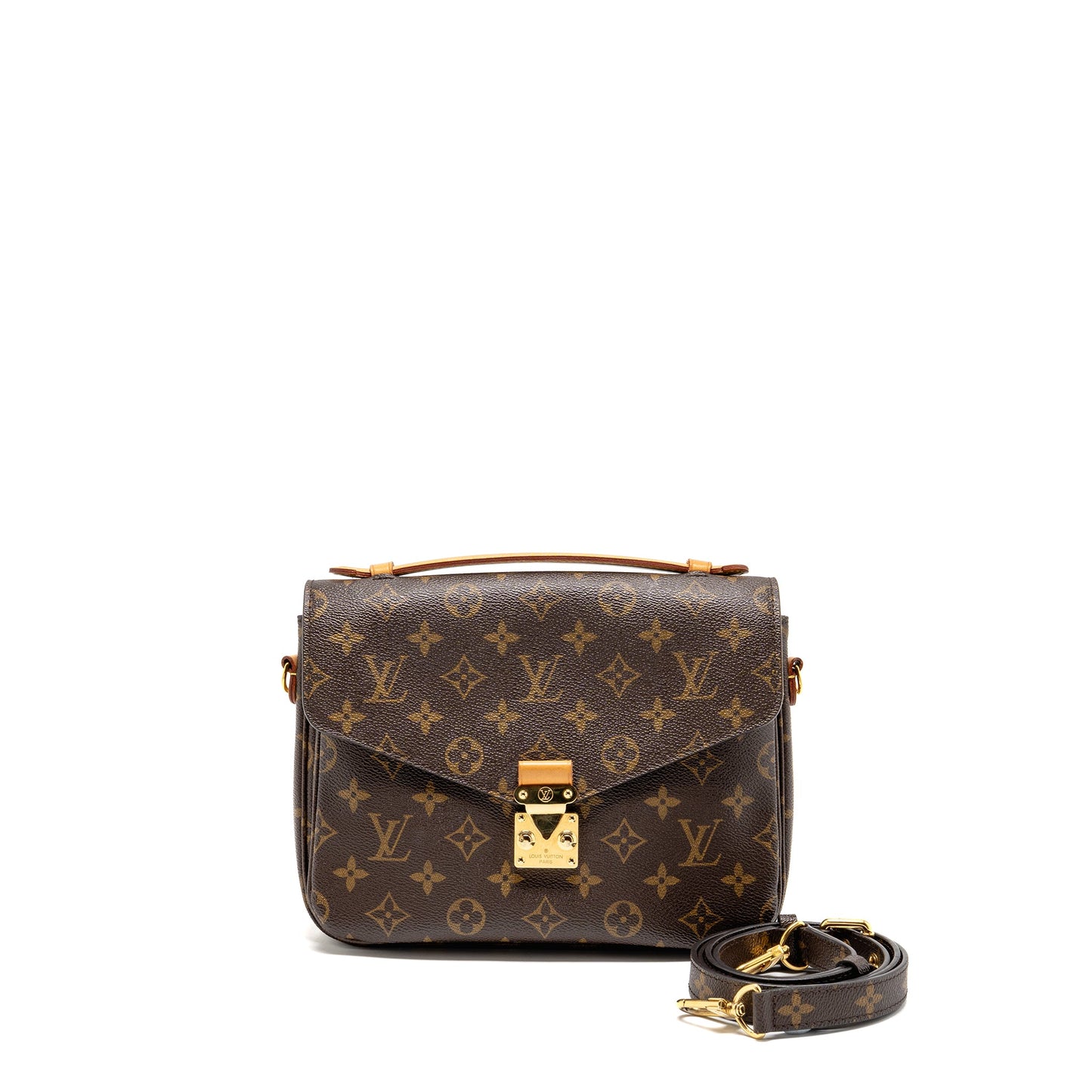 Louis Vuitton Pochette Métis Monogram Canvas GHW
