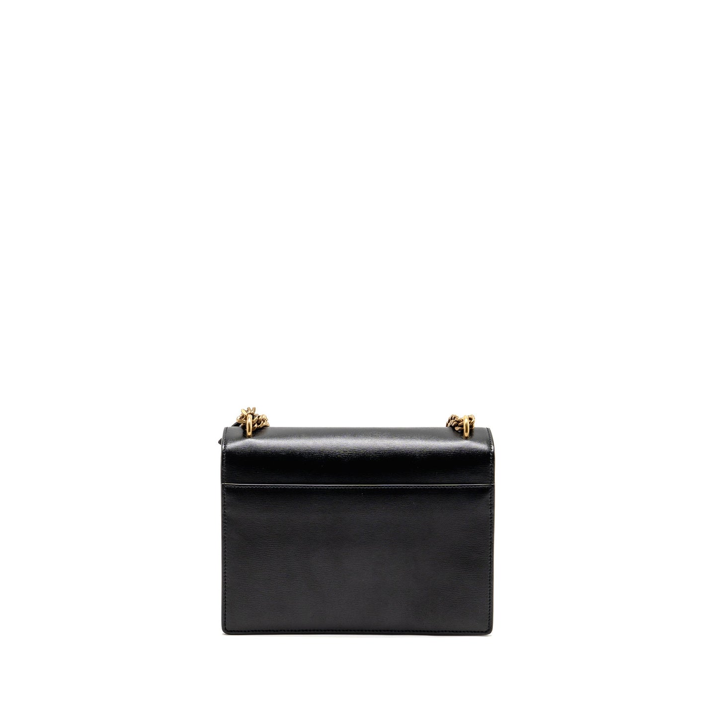 Saint Laurent/YSL Medium Sunset Bag Smooth Leather Black GHW