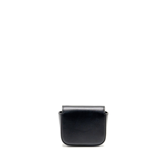 Celine Mini Claude calfskin black GHW