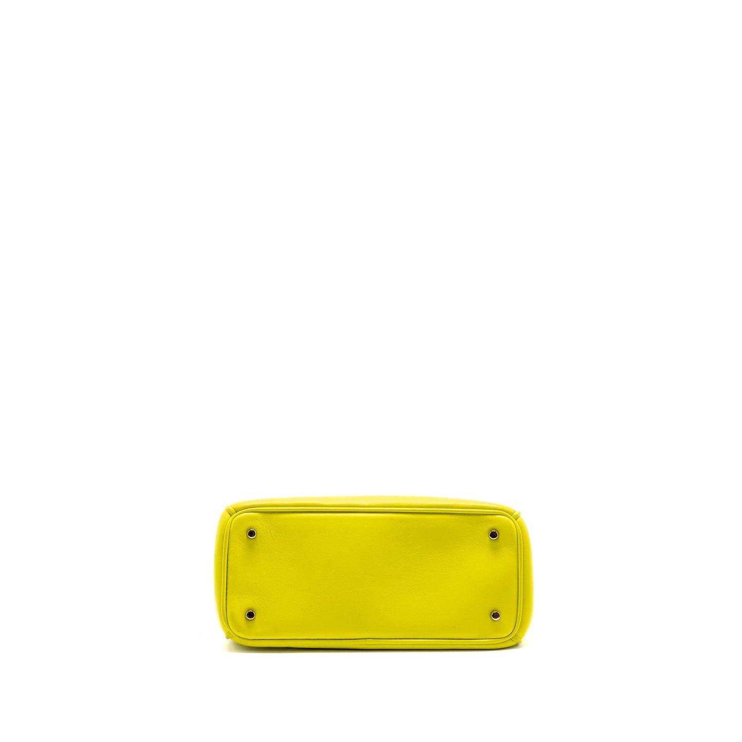 Dior mini Diorissimo bag calfskin yellow/blue SHW