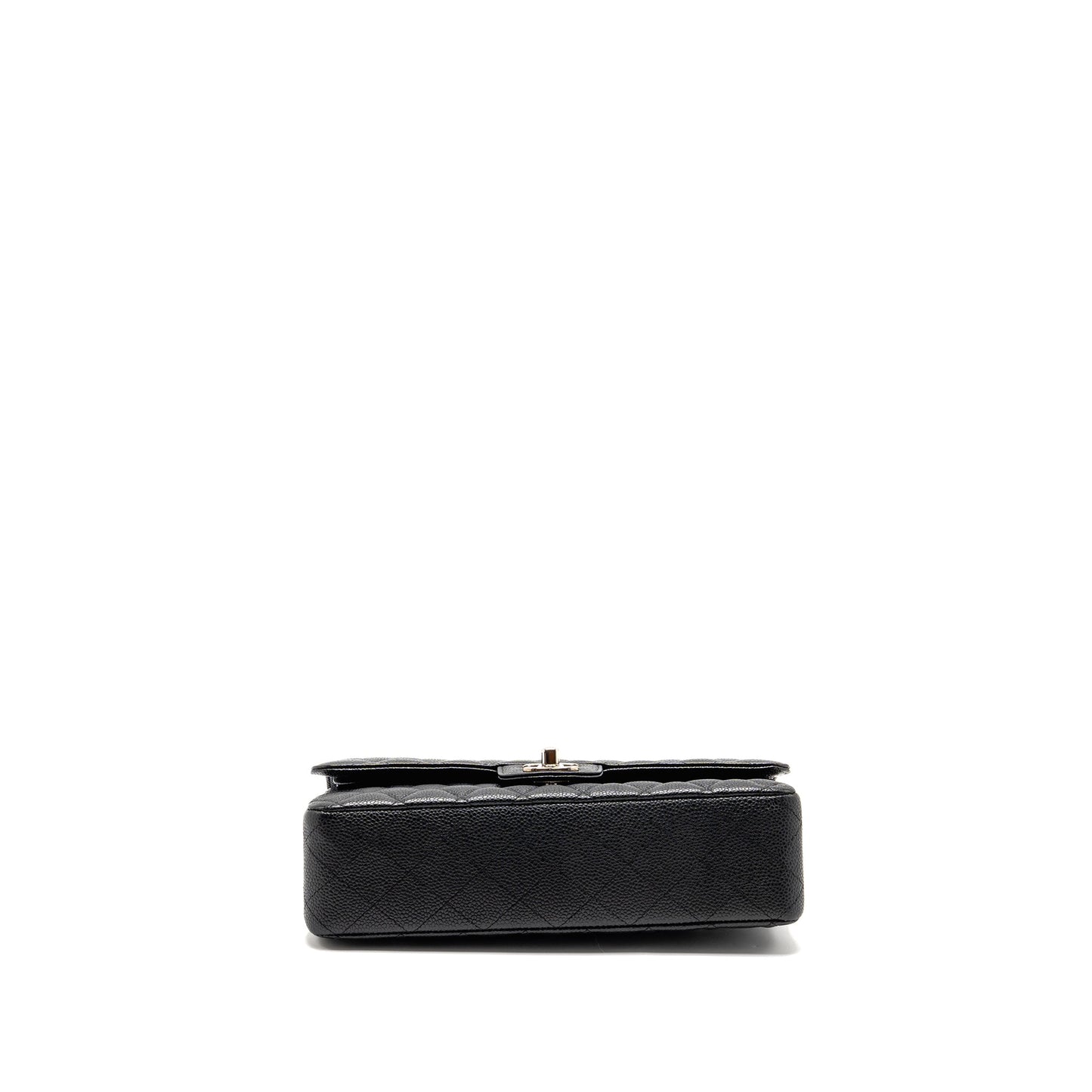 Chanel Medium Classic Double Flap Bag Caviar Black SHW