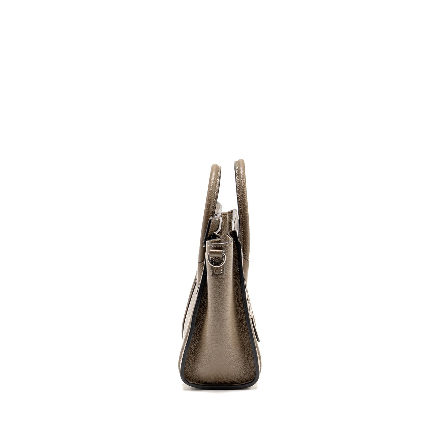 Celine Nano Luggage bag calfskin grey SHW