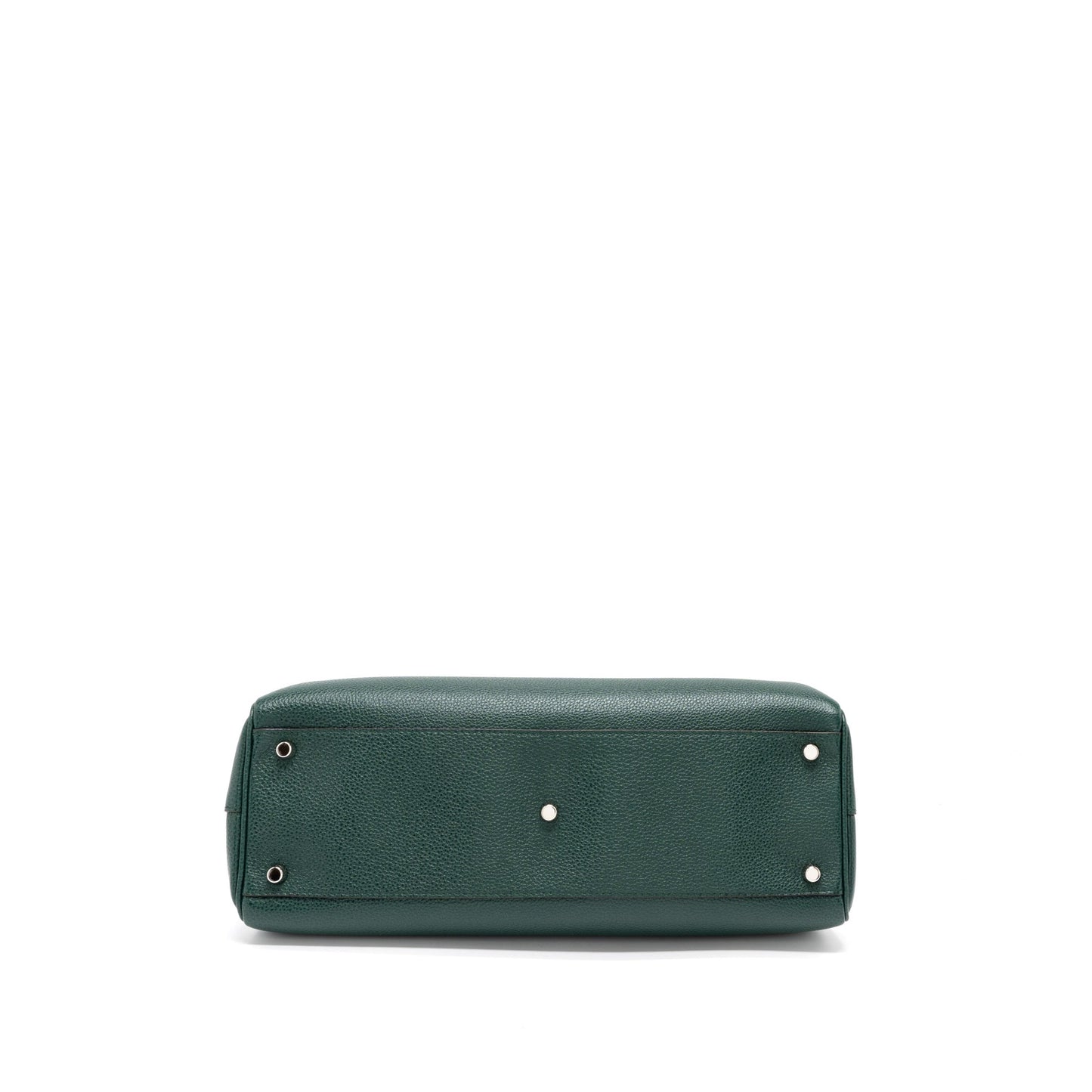 Gucci Top Handle Zumi Bag Calfskin Green Multicolour Hardware