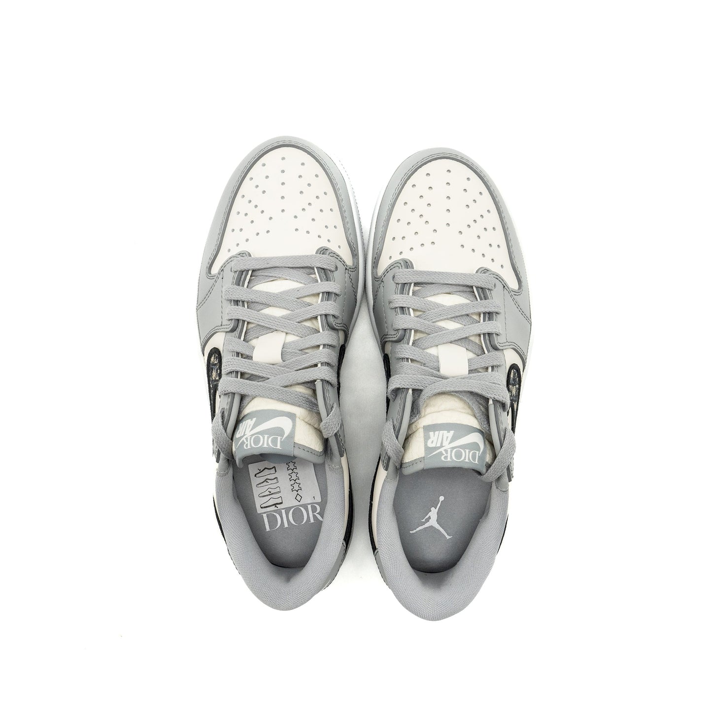 Luxury Dior X Air Jordan 1 Size US 6 retro low sneakers