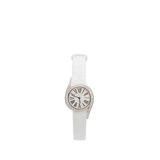 Piaget 29mm Limelight Gala Quartz Watch White Gold, Diamonds Ref: G0A42150