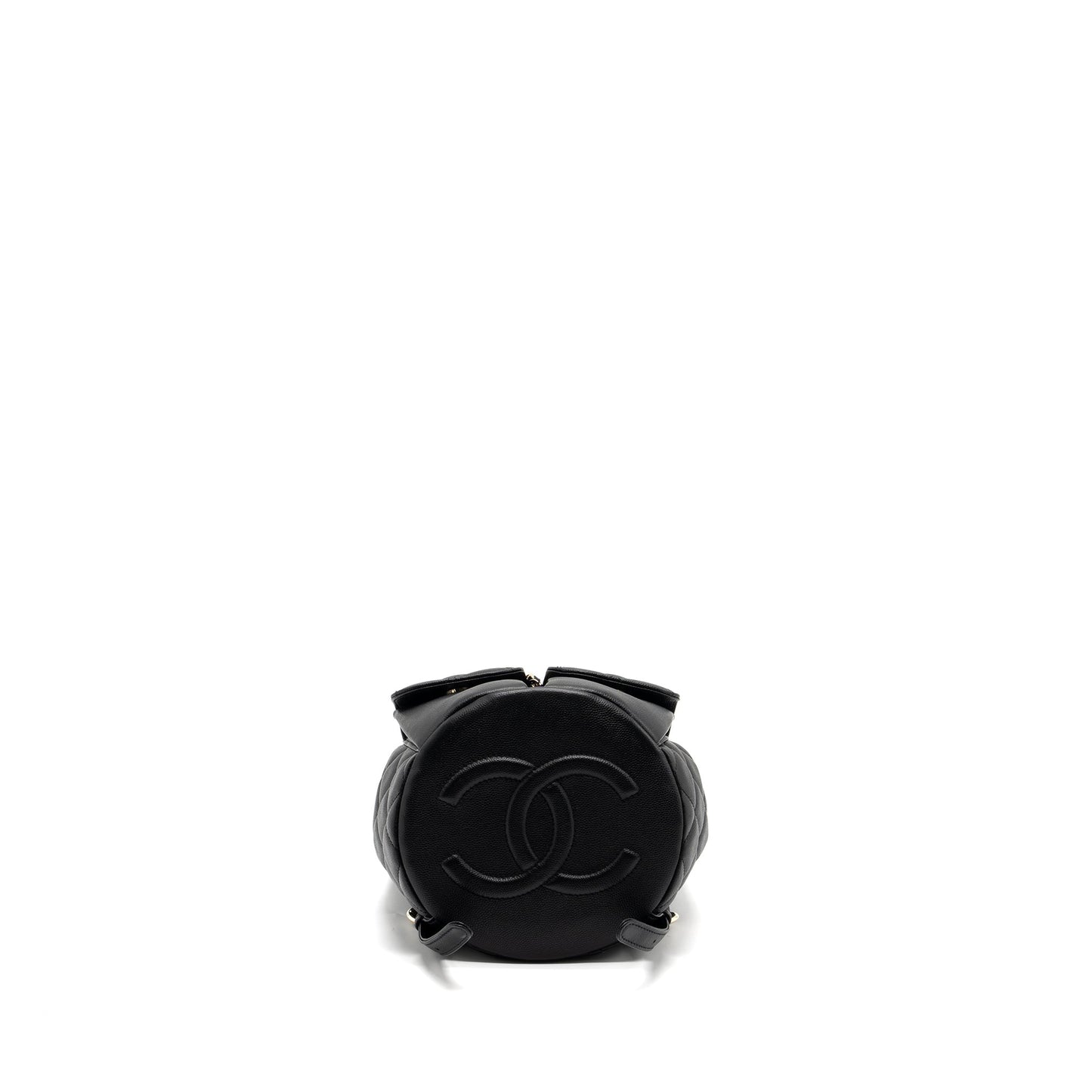 Chanel 22s mini backpack caviar black LGHW(Microchip)