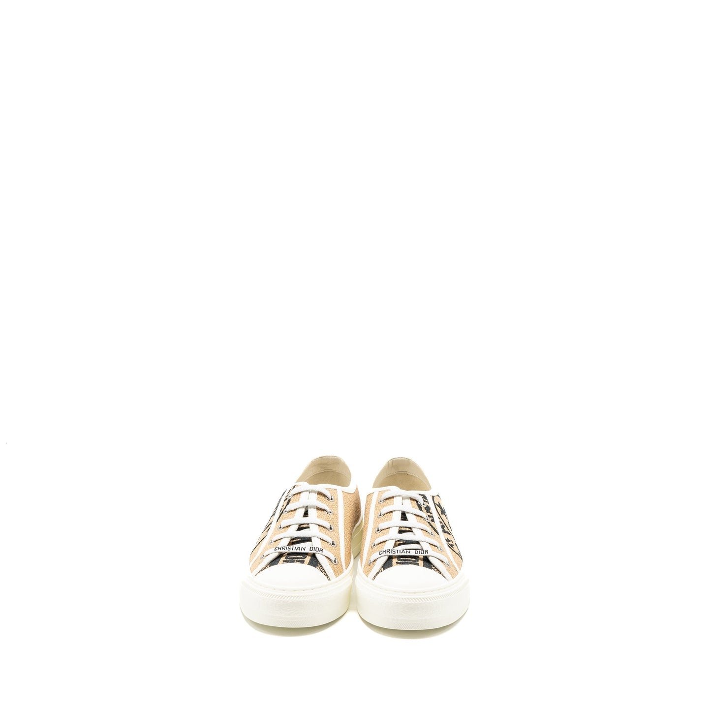 Luxury Dior size 37 walk n sneaker beige/Multicolour