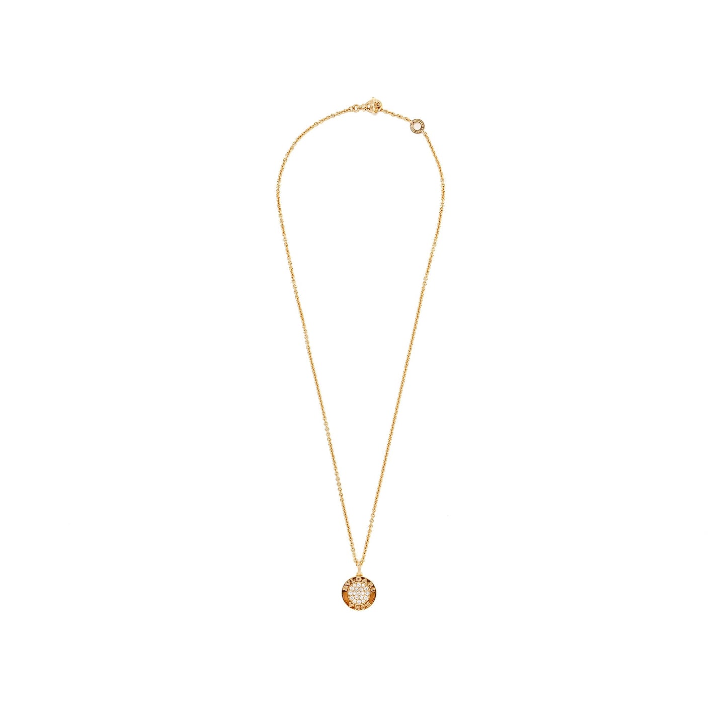 Bvlgari Bvlgari Necklace Rose Gold/Diamonds/Onyx