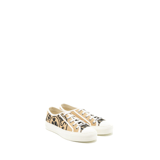 Luxury Dior size 37 walk n sneaker beige/Multicolour