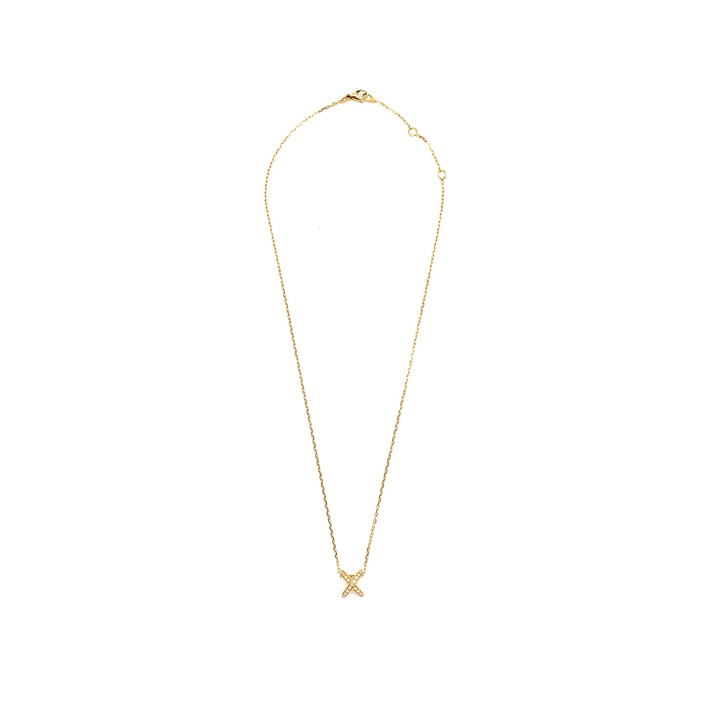 Chaumet Liens Pendant Rose Gold Diamonds