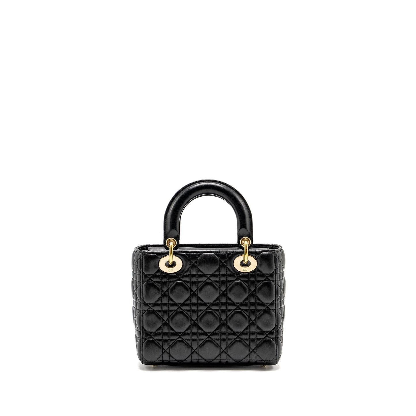 Luxury Dior My ABC Small Lady Luxury Dior Lambskin Black GHW