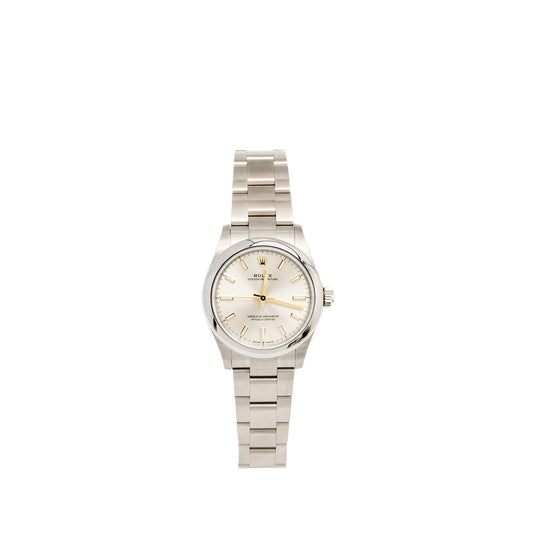 Rolex Oyster Perpetual 31 Oystersteel Silver Dial Oyster Bracelet Model:277200