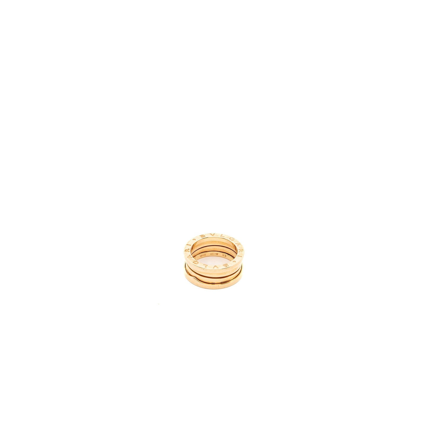 Bvlgari Size 51 B.zero1 Ring Rose Gold