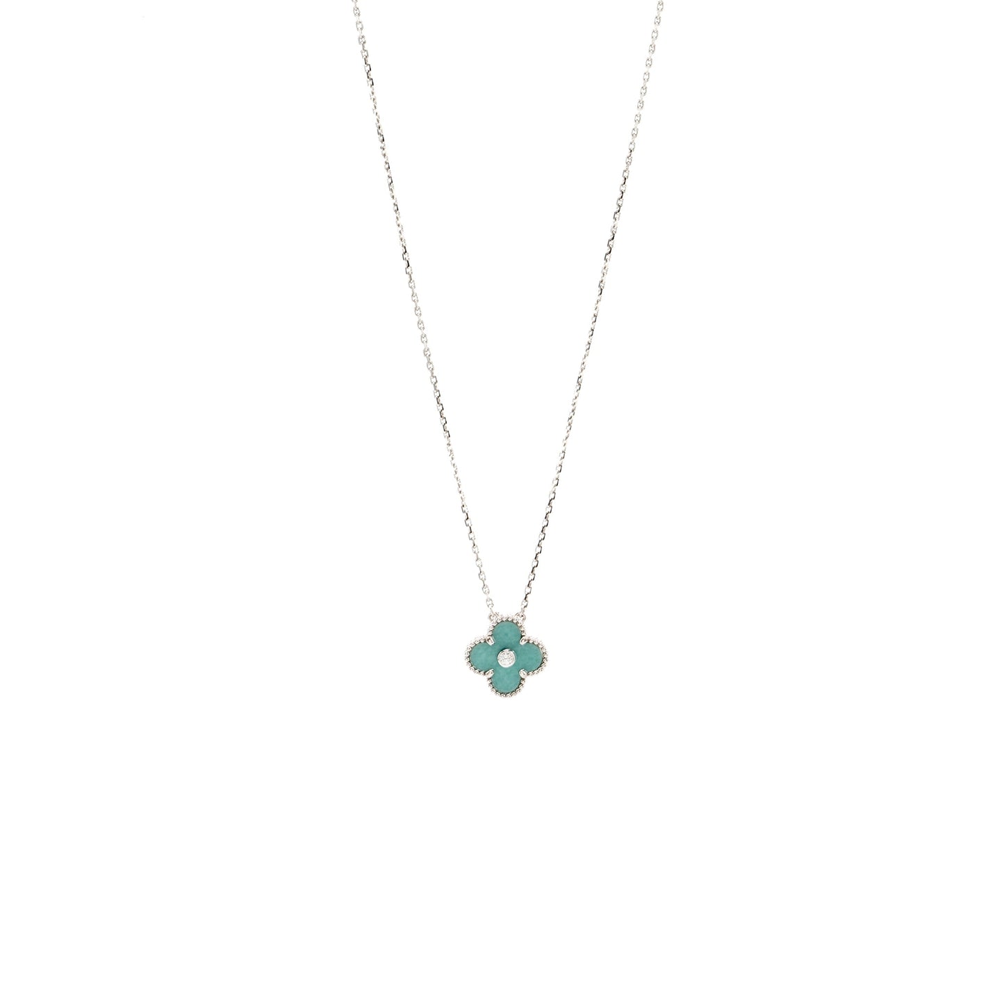 Van Cleef & Arpels 2022 holiday limited vintage Alhambra pendant