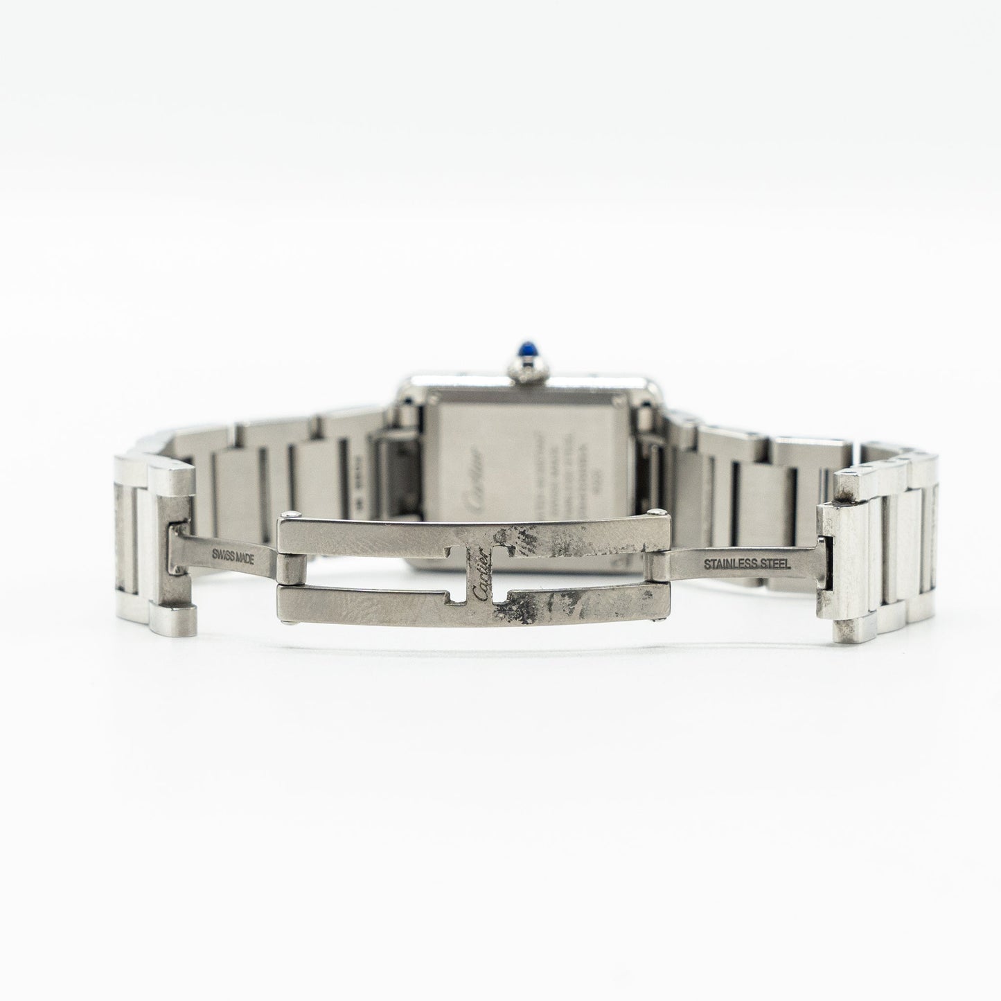 Cartier Small Tank Must Watch Quartz Movement Steel
