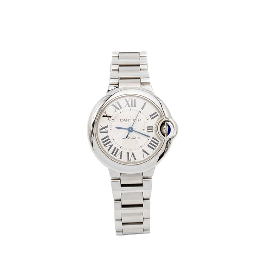 Cartier Ballon Bleu De Cartier Watch 33mm, automatic, Steel, Model: W6920071
