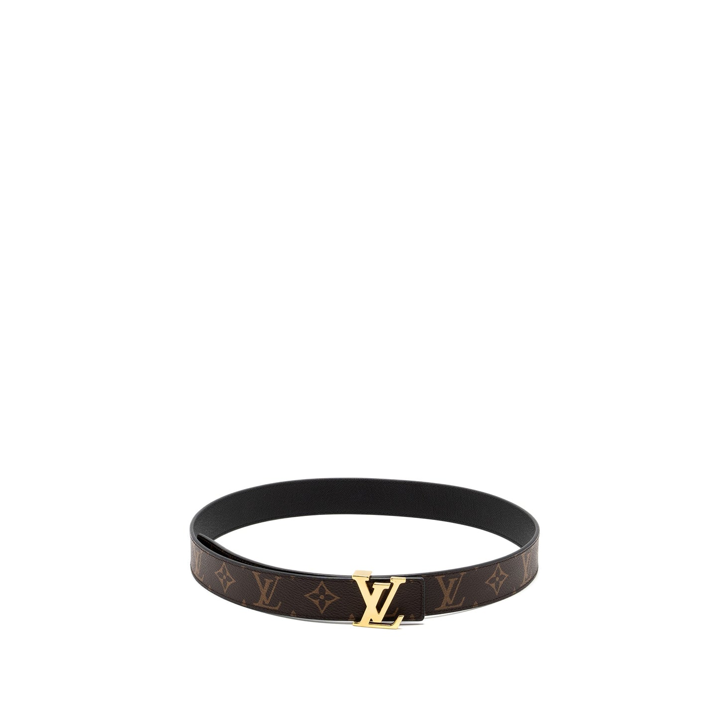 Louis Vuitton Size 80 Belt Monogram Canvas Black GHW