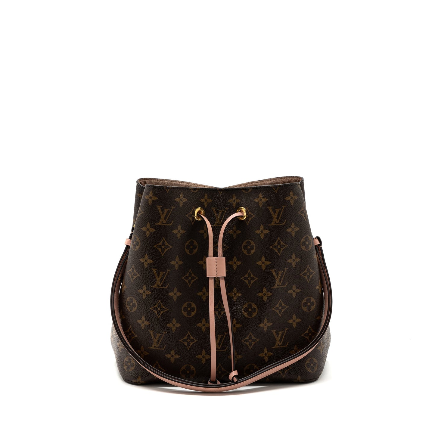 Louis Vuitton neonoe monogram canvas / rose poudre GHW
