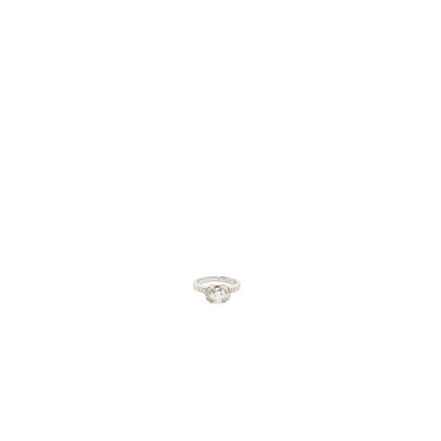 Tiffany size ~us4 Diamond Ring 0.78CT H Color VVS2