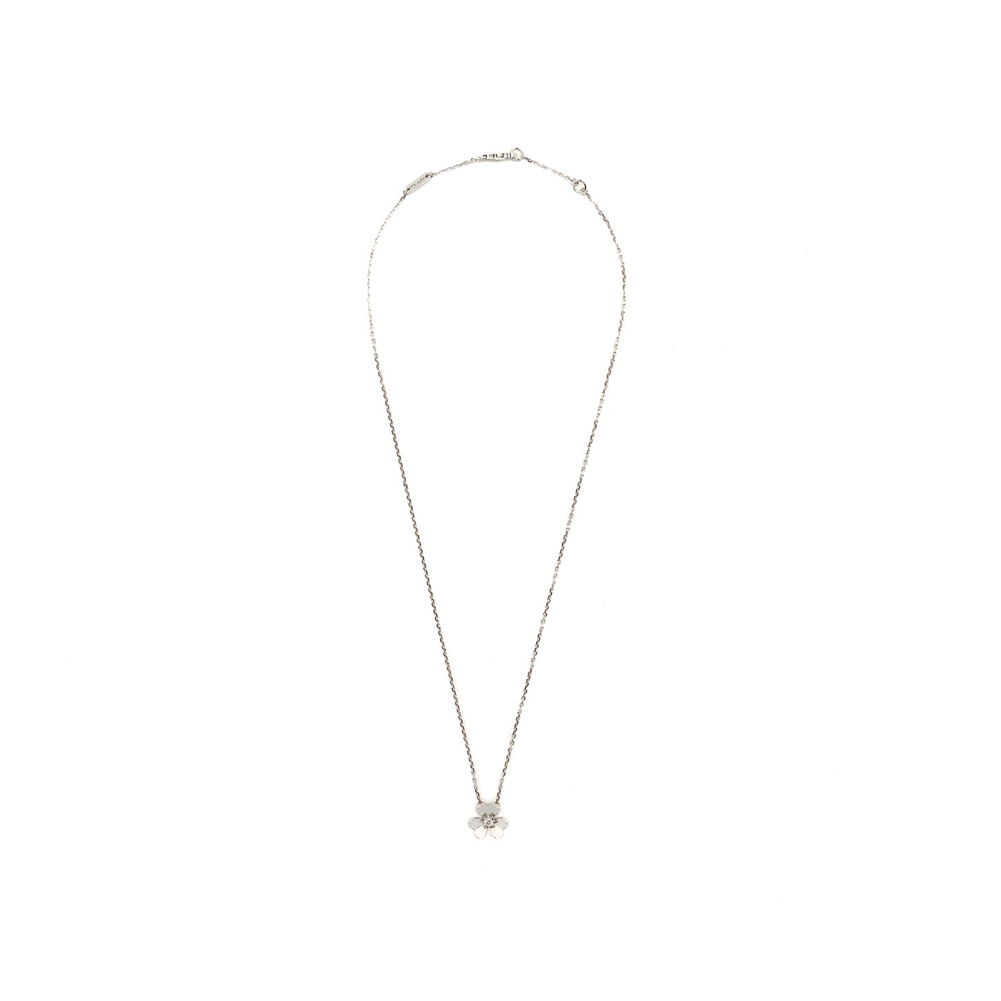 Van Cleef & Arpels Mini Model Frivole Pendant White Gold, Diamond