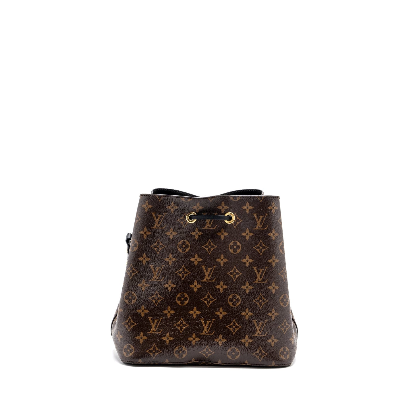 LOUIS VUITTON NEONOE MM  MONOGRAM CANVAS Black GHW