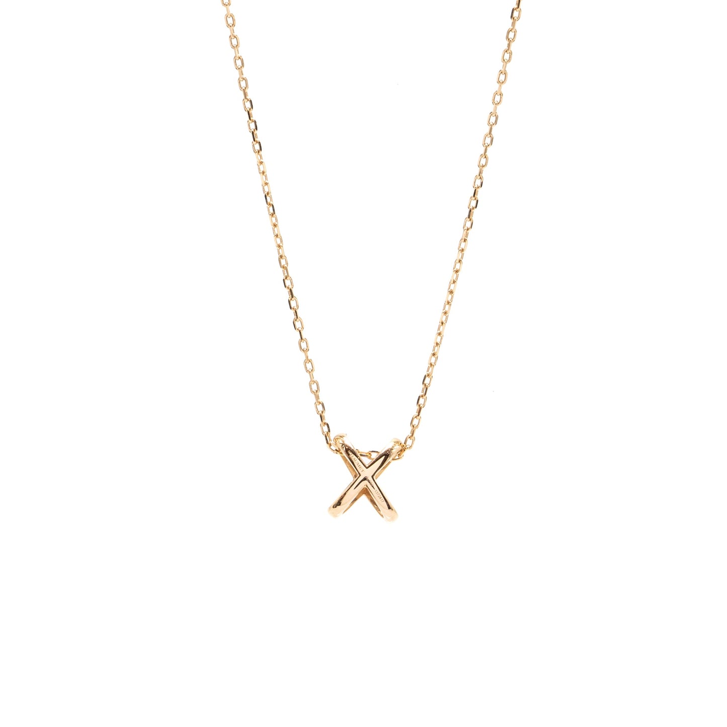 Chaumet Liens Pendant Rose Gold Diamonds