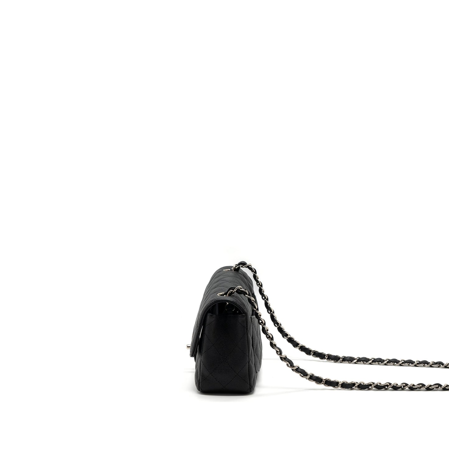 Chanel Classic Mini Rectangular Flap Bag Caviar Black SHW