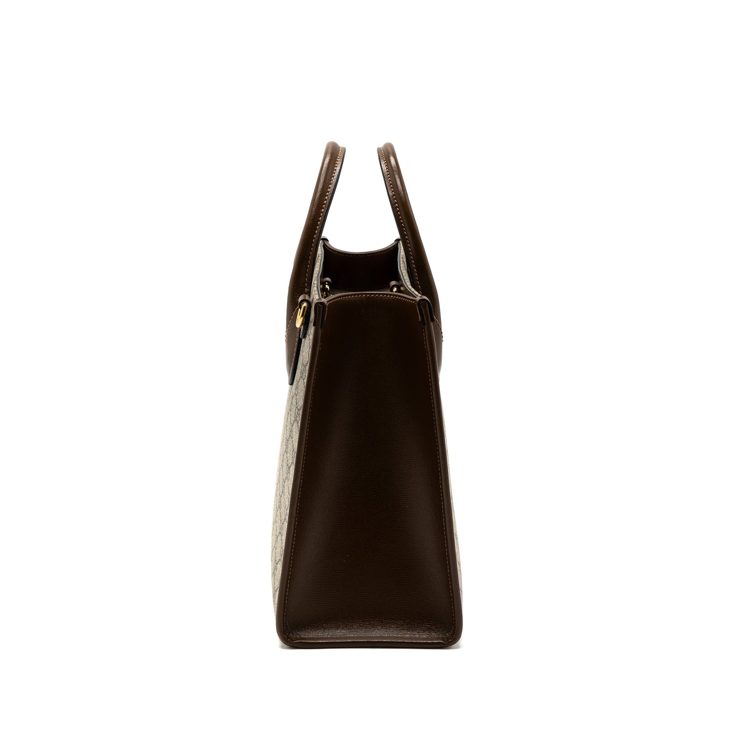 Gucci GG small tote bag GG supreme canvas / brown GHW
