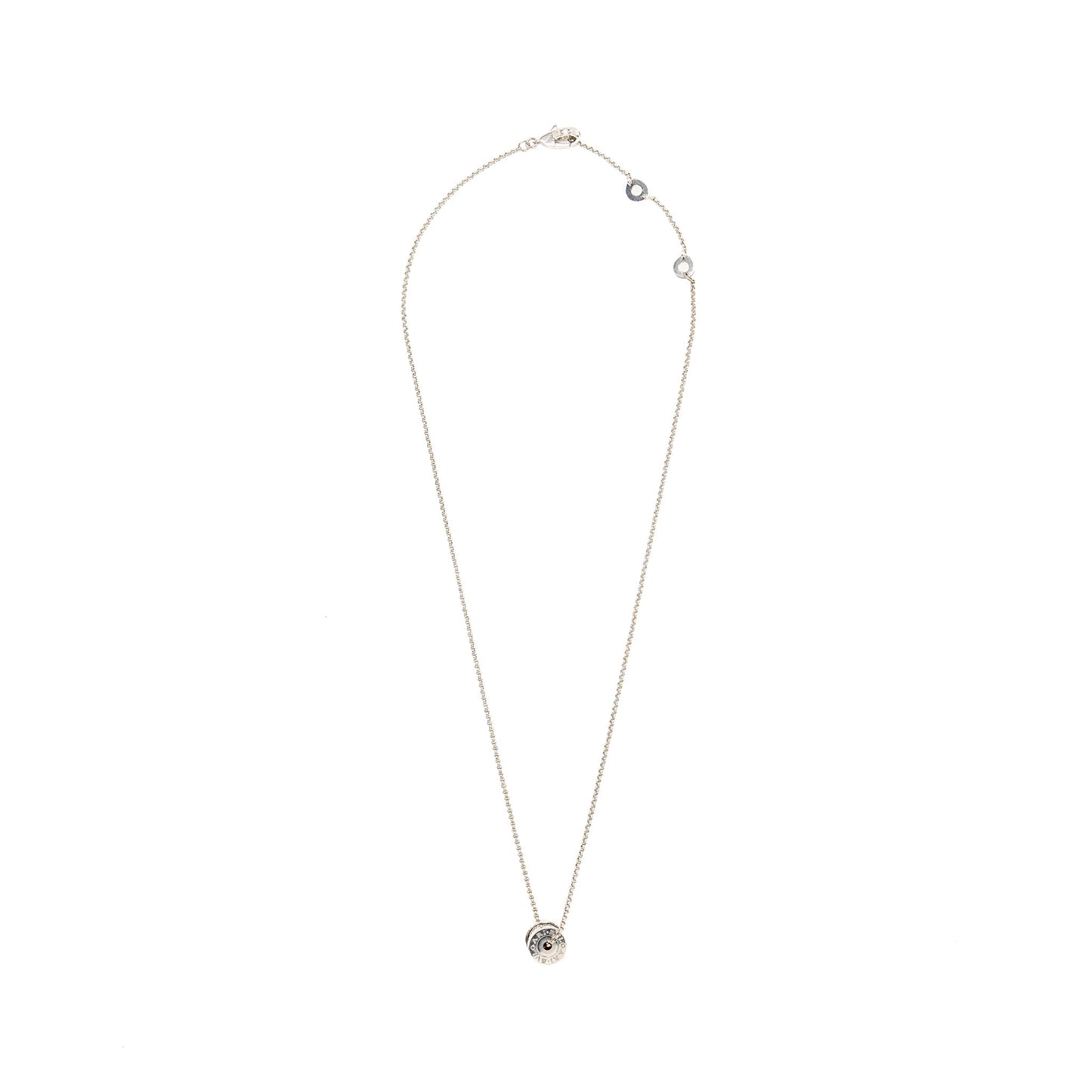 Bvlgari Mini B.zero1 Necklace White Gold Diamonds