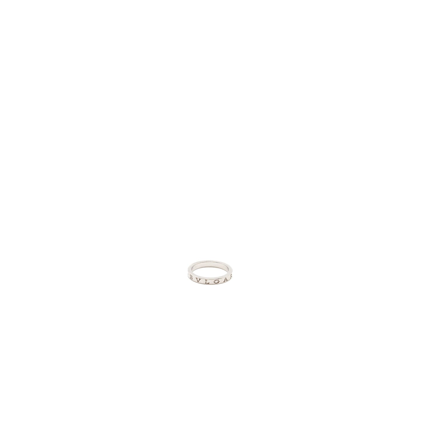 Bvlgari size 55 Bvlgari essential ring platinum