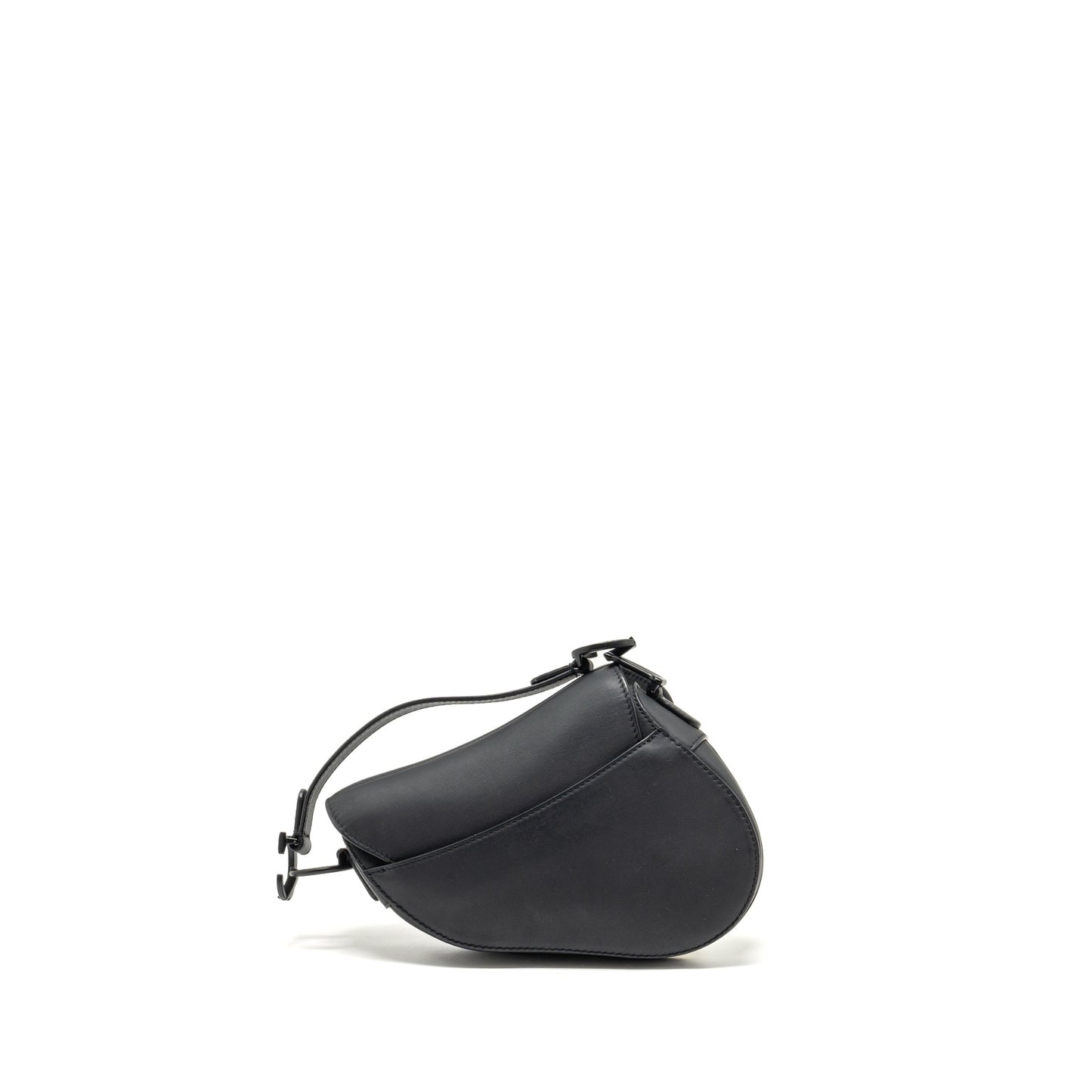 Luxury Dior Mini Saddle Bag Calfskin So Black