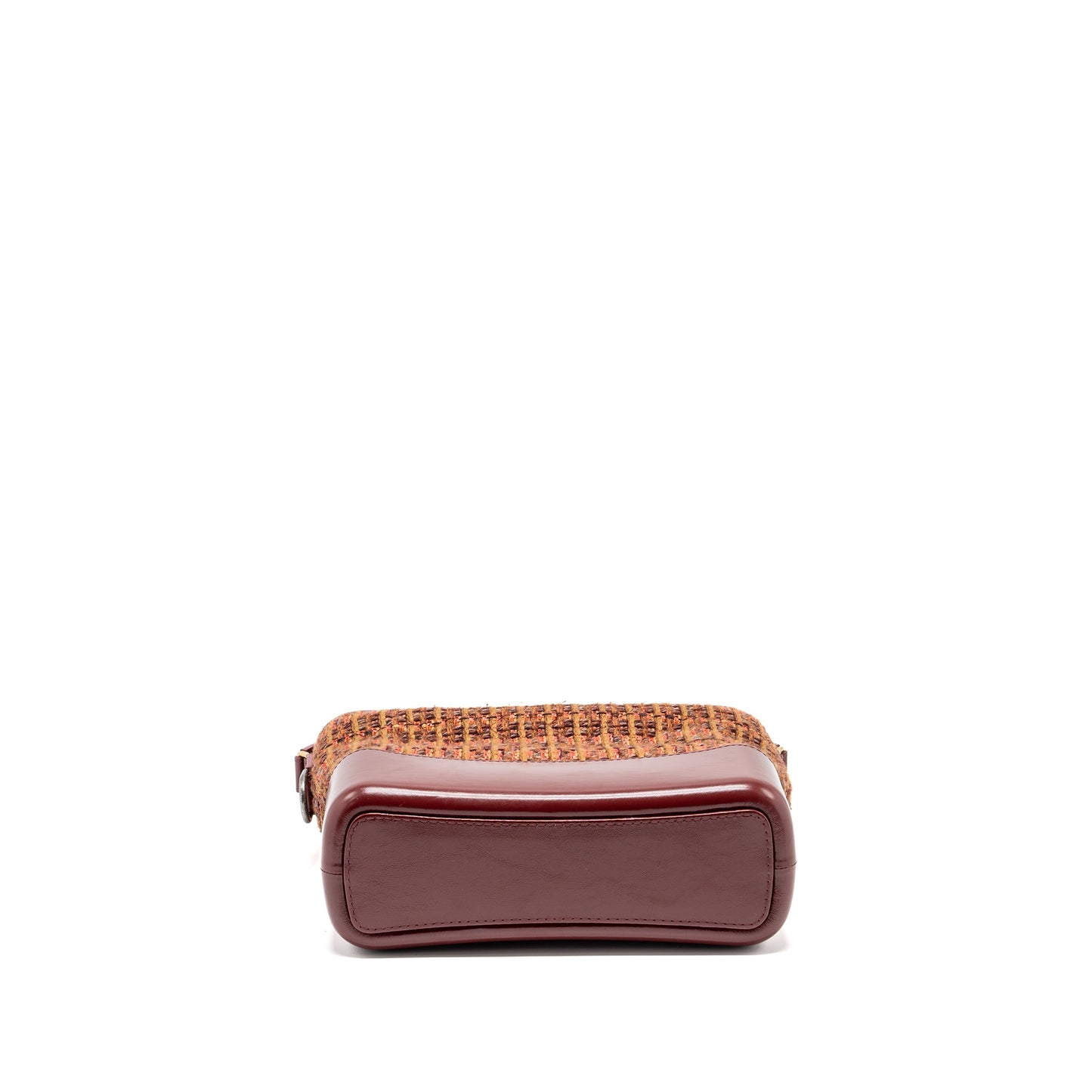 Chanel Gabrielle hobo bag tweed/ calfskin red/multicolour multicolour hardware