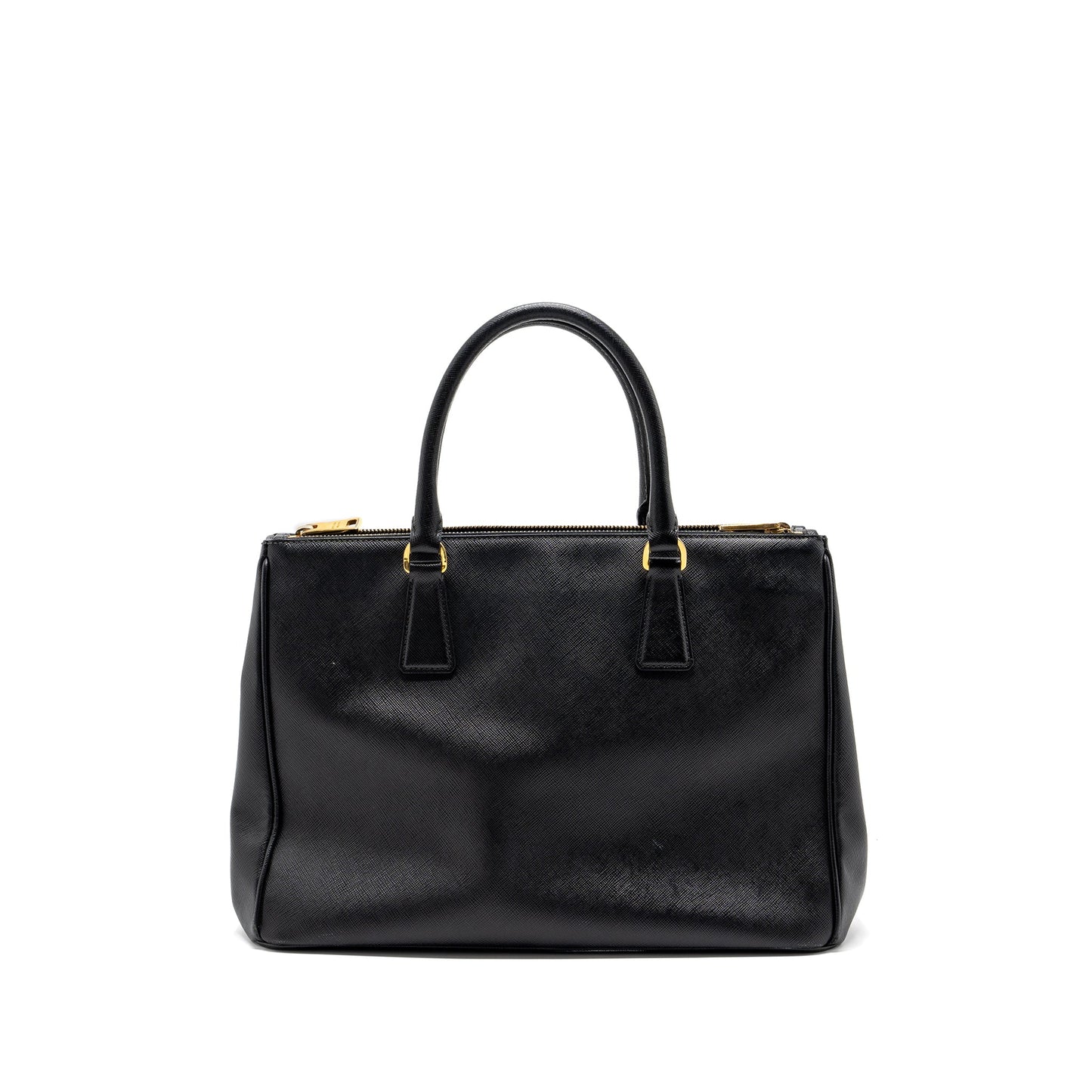Prada Saffiano Tote Bag Calfskin Black GHW