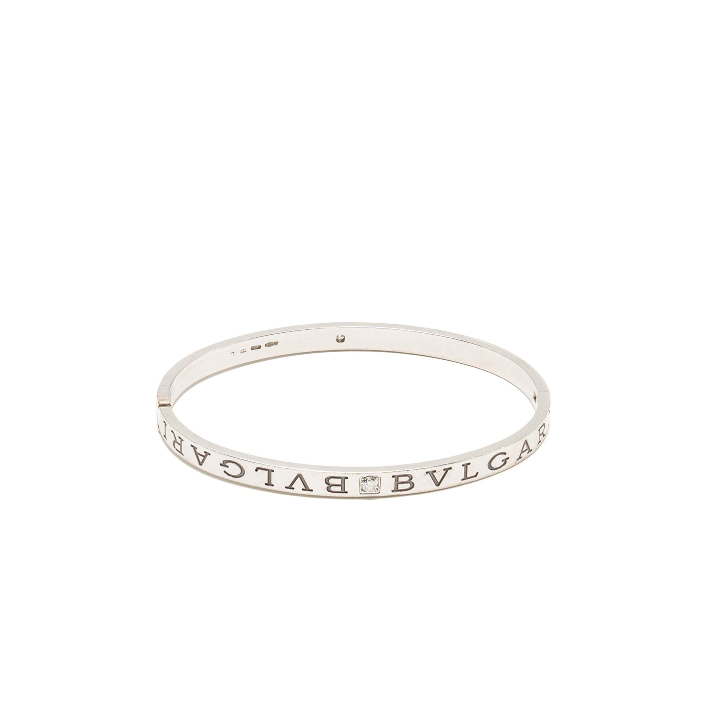 Bvlgari size L Bracelet bvlgari bvlgari essential white gold with diamonds