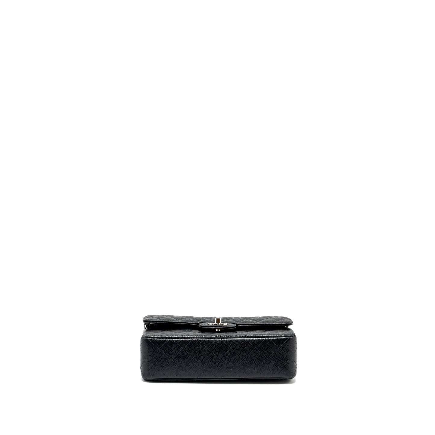 Chanel Small Classic Double Flap Bag Caviar Black SHW (microchip)