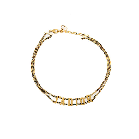 Luxury Dior J'A Luxury Dior Choker Gold Tone