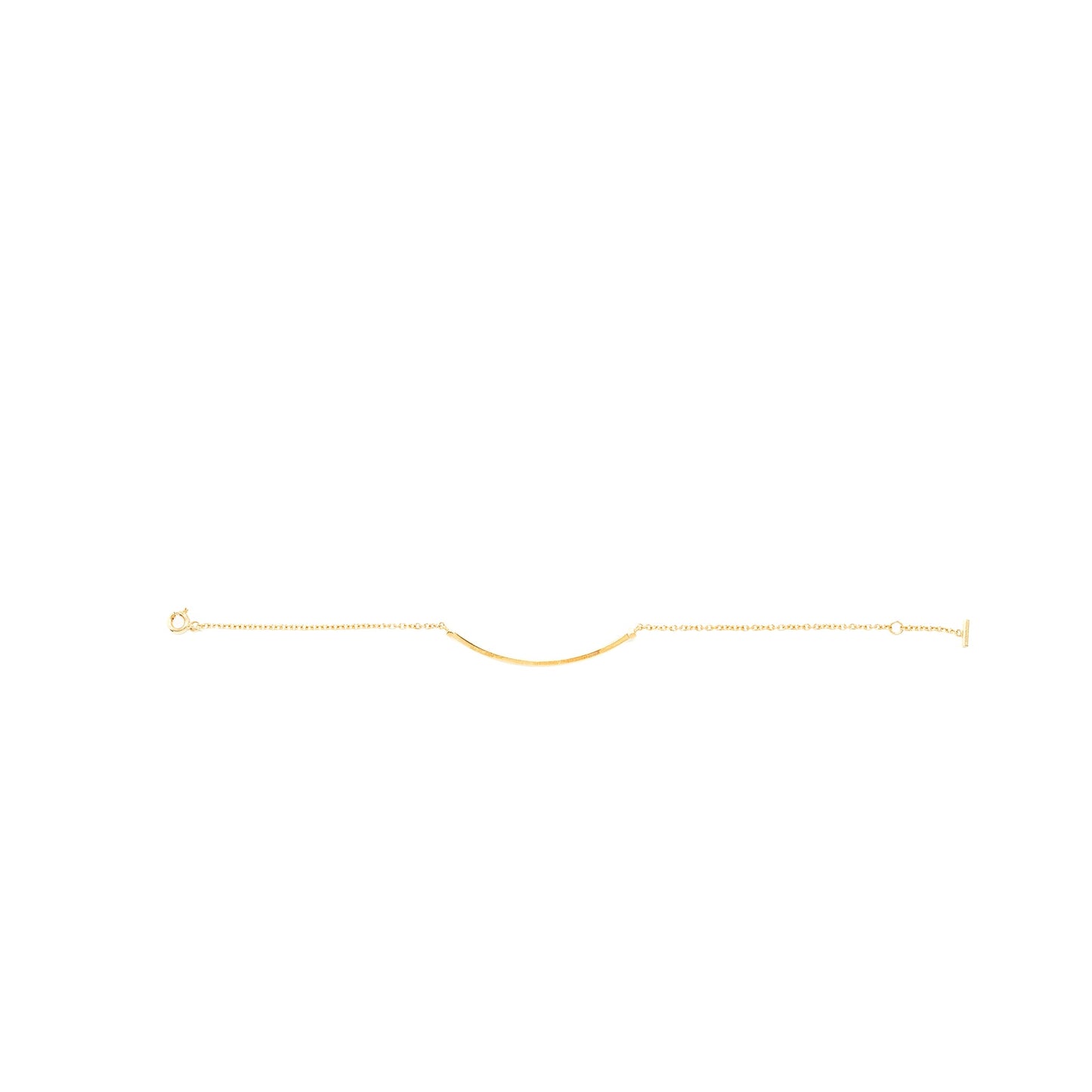 Tiffany T smile bracelet 18K Yellow Gold