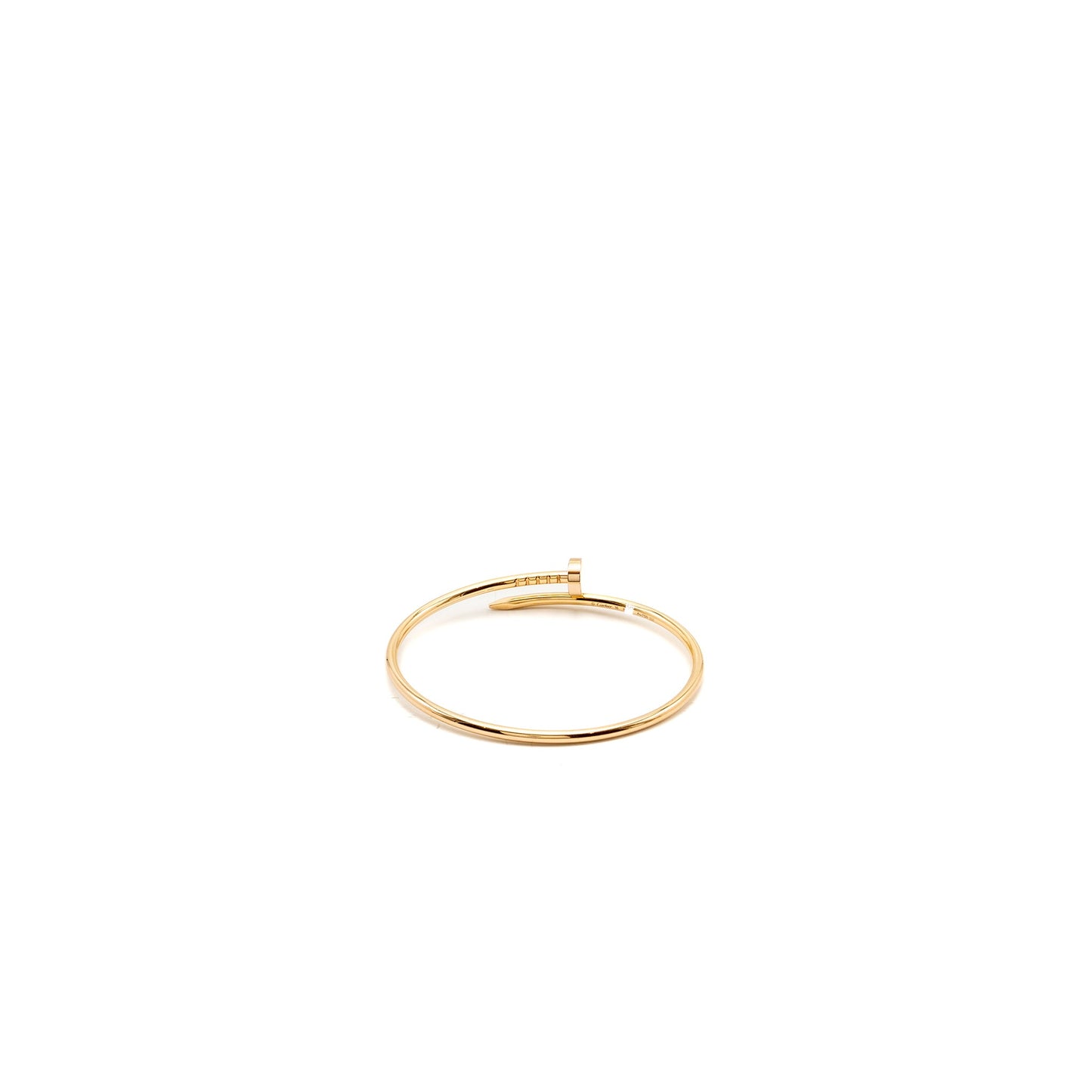 CARTIER Size 16 Juste Un Clou Bracelet Small Model Rose Gold
