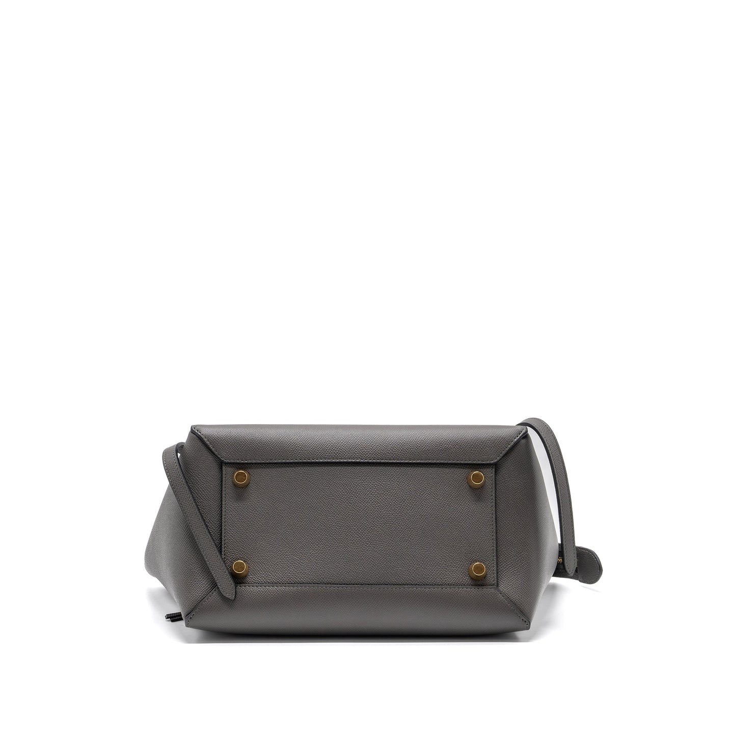 Celine Mini Belt Bag Grained Calfskin Dark Grey GHW