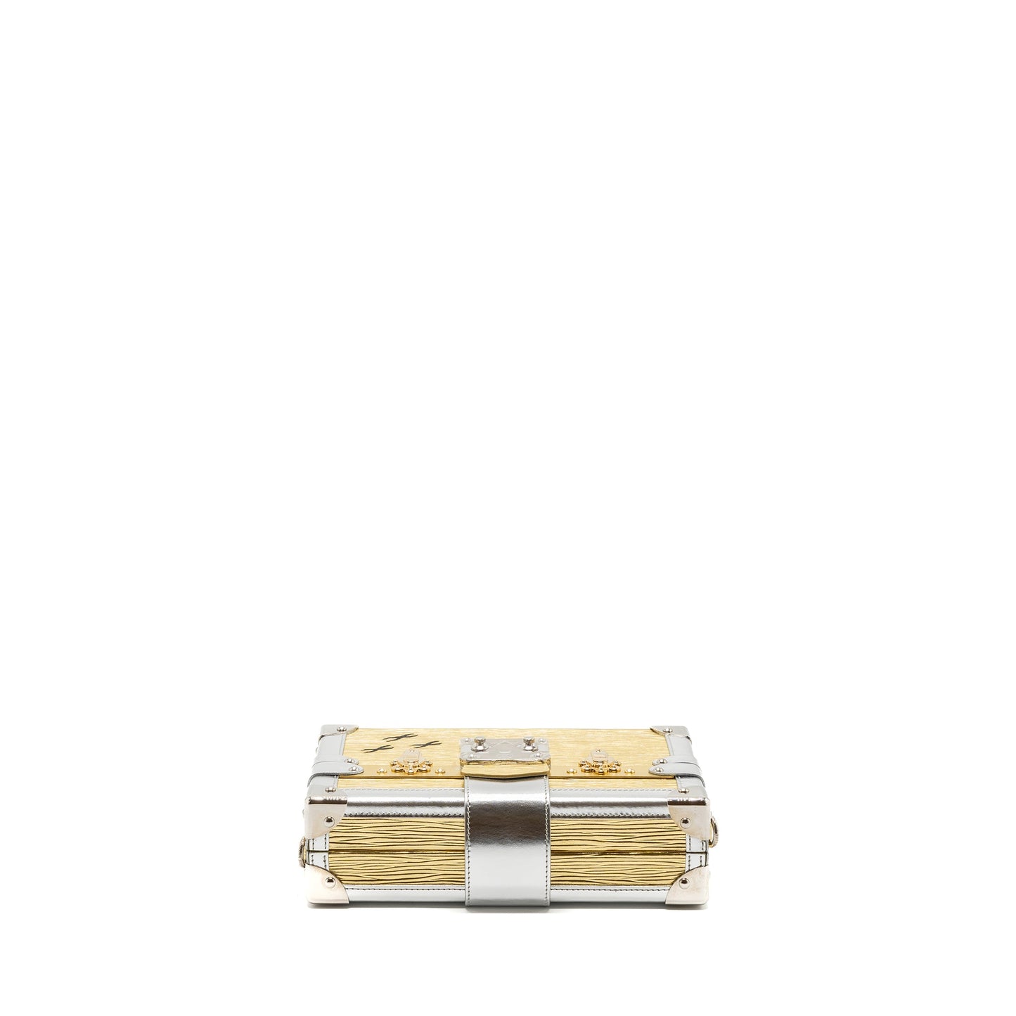 Louis Vuitton petit Malle epi gold / silver SHW