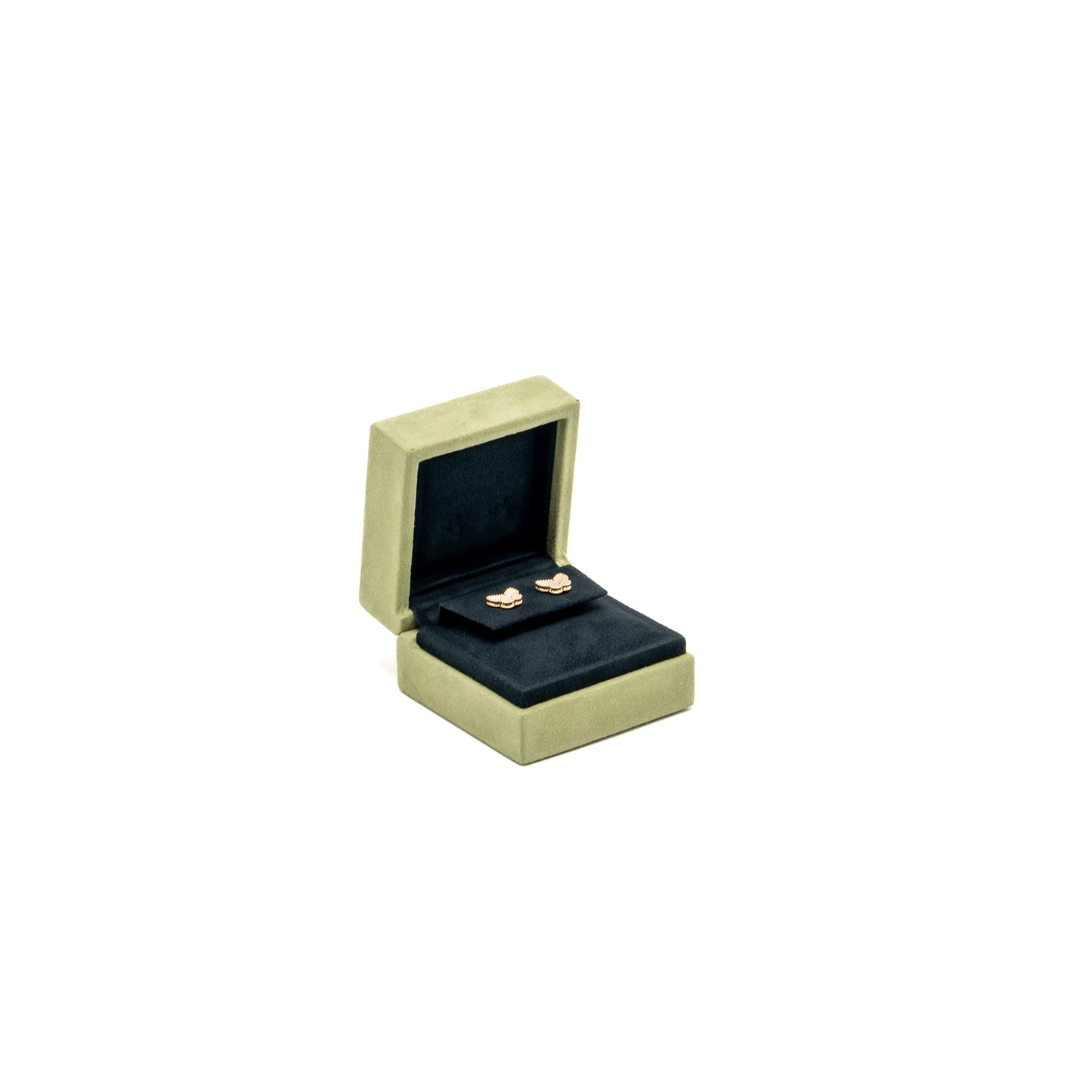 Van Cleef and Arpels sweet butterflies earstuds 18K yellow gold / mother of pearl