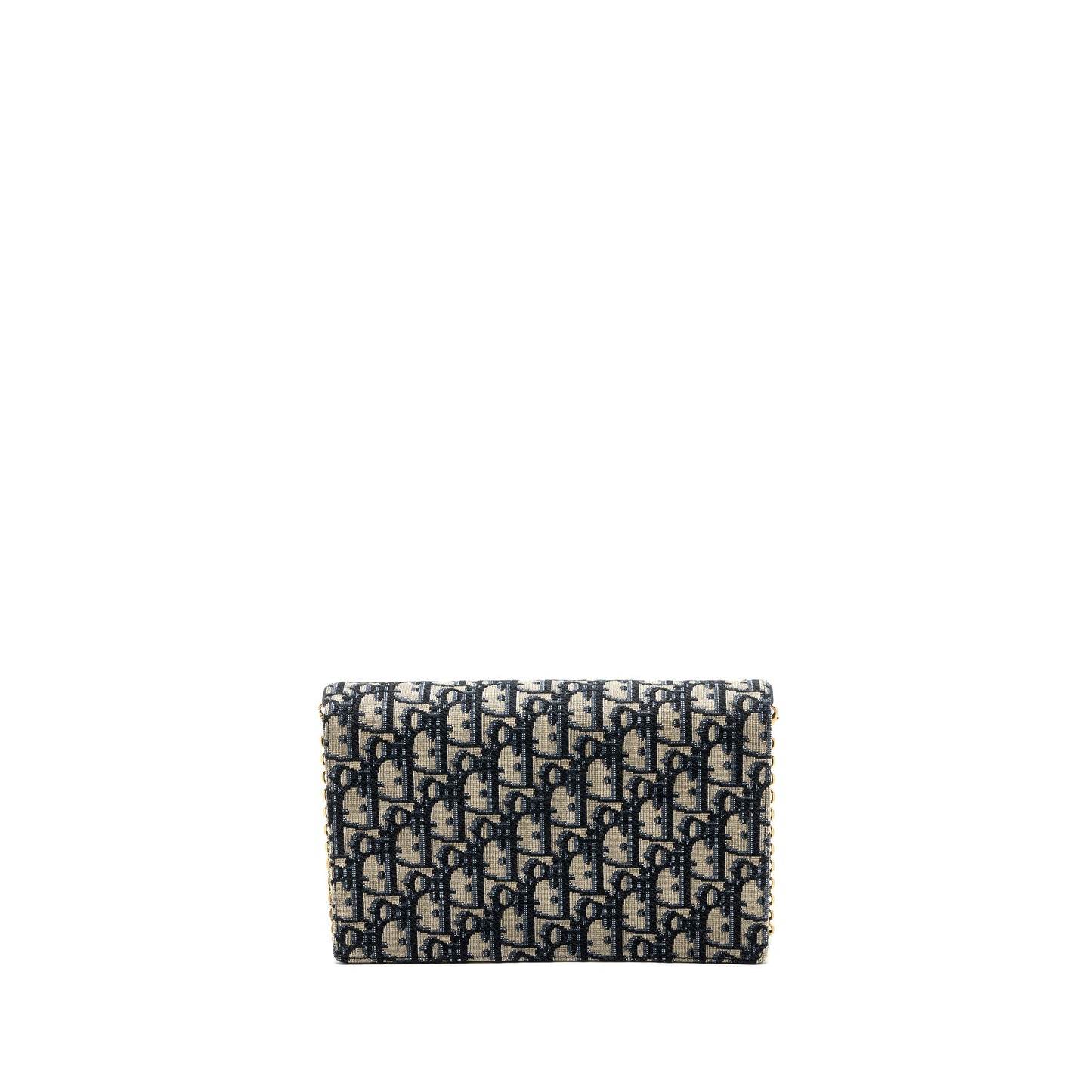 Luxury Dior Saddle Pouch Blue Luxury Dior Oblique JACQUARD Canvas GHW